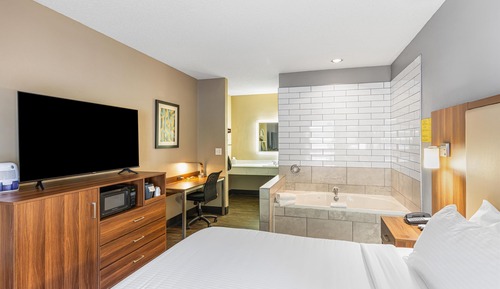 Suite, 1 cama de matrimonio grande, no fumadores, bañera de hidromasaje
