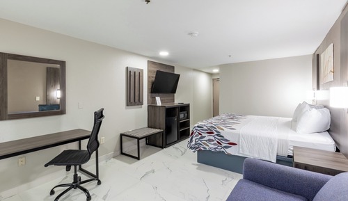 Habitación Deluxe, 1 cama de matrimonio grande, ducha adaptada, no fumadores (Disability Access)