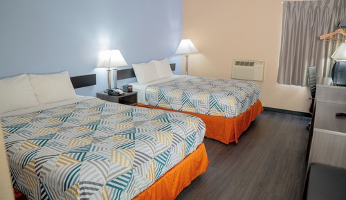 Habitación Deluxe, 2 camas de matrimonio, no fumadores, frigorífico y microondas