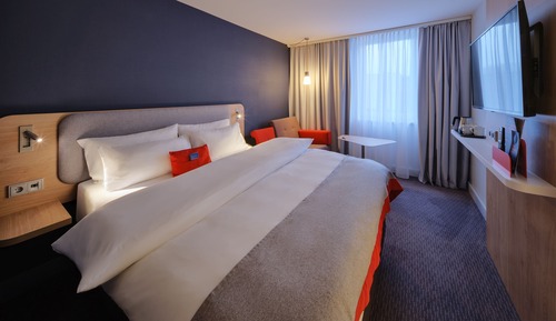 Habitación estándar, 1 cama de matrimonio con sofá cama