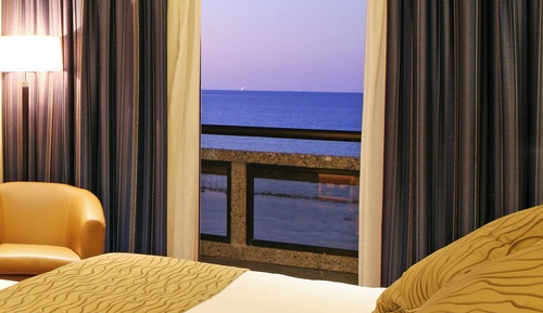 Suite, 1 cama de matrimonio grande, vistas al mar (Top Floor)