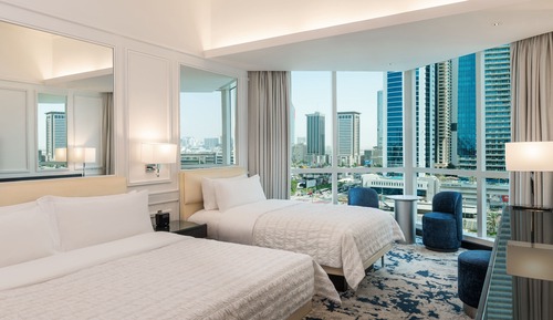 Club Skyline View, 1 King & 1 Single, Breakfast, Happy Hour, Afternoon Tea