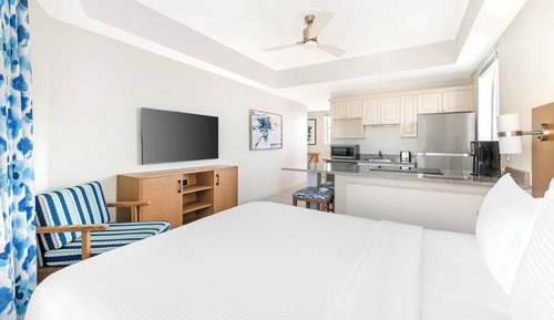 Estudio, 1 cama de matrimonio, balcón