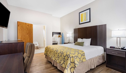 Habitación, 1 cama de matrimonio grande, accesible para personas con discapacidad, no fumadores