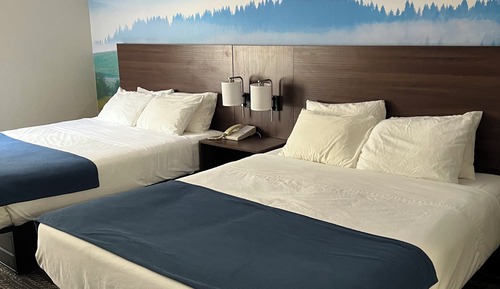 Habitación estándar, 2 camas de matrimonio, no fumadores