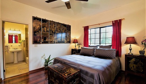 Habitación estándar doble, 1 cama de matrimonio grande, planta baja (Orchid)
