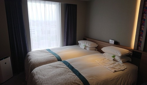 Habitación económica con 2 camas individuales, no fumadores (for 1 Guest)