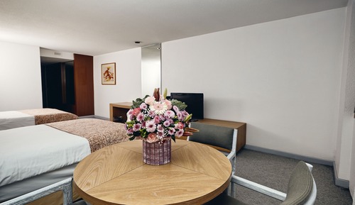 Habitación estándar, 2 camas dobles, vistas a la ciudad