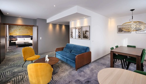 Suite Grand, 1 cama de matrimonio grande con sofá cama