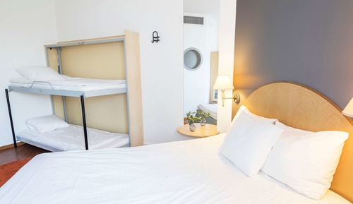 Habitación estándar, 1 cama doble, no fumadores (Pet Friendly;Bunk beds)