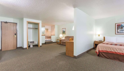 Suite estudio, 1 cama de matrimonio grande, no fumadores, bañera de hidromasaje
