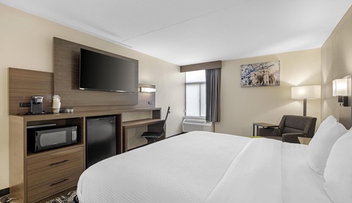Habitación estándar, 1 cama de matrimonio grande, no fumadores, frigorífico y microondas