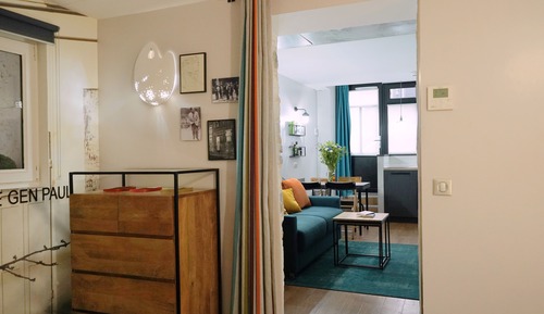 Apartamento estándar, 1 cama de matrimonio grande, no fumadores, cocina