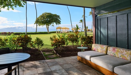 Bungalow Royal, 1 cama de matrimonio grande, frente al mar