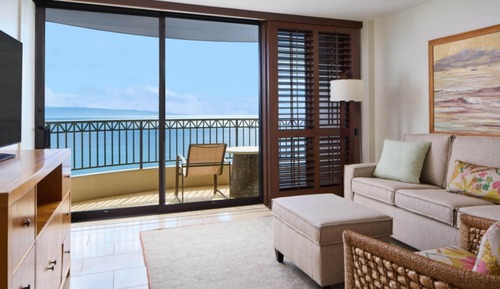 Suite, 1 habitación, accesible en silla de ruedas, frente al mar (Lanai)
