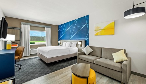 Suite, 1 cama de matrimonio grande con sofá cama, accesible para personas con discapacidad