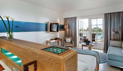 Habitación Deluxe con 2 camas individuales, 2 camas individuales, vistas al mar