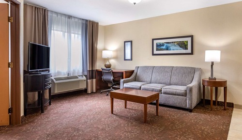 Habitación, 1 cama de matrimonio grande con sofá cama, accesible para personas con discapacidad