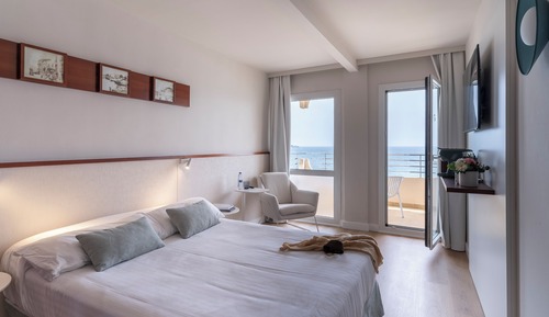 Habitación estándar doble, vistas al mar, mirando al mar