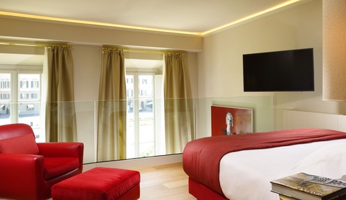 Dúplex Deluxe, 2 habitaciones, 2 baños, vistas a la ciudad (111)