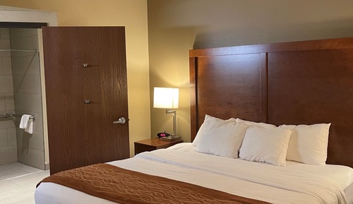 Habitación, 1 cama de matrimonio grande, accesible para personas con discapacidad, no fumadores