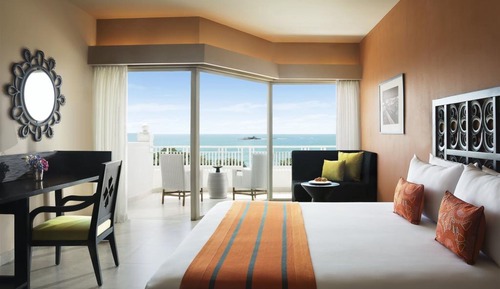 Habitación superior, 1 cama de matrimonio grande, vistas al mar (Charm)