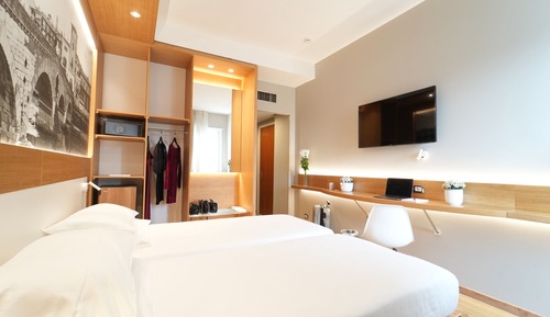 Habitación superior con 2 camas individuales