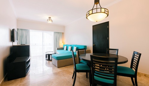 Habitación junior, 1 cama de matrimonio grande, vistas a la playa