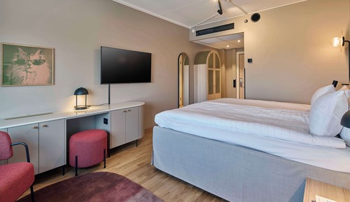 Habitación superior, 1 cama de matrimonio grande