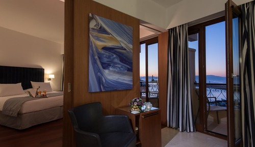 Suite superior, vistas al mar