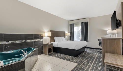 Habitación estándar, 1 cama de matrimonio grande, no fumadores, frigorífico y microondas