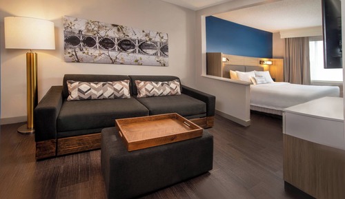 Suite, 1 cama de matrimonio grande con sofá cama, no fumadores