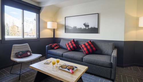 Habitación Deluxe, 1 cama de matrimonio grande con sofá cama