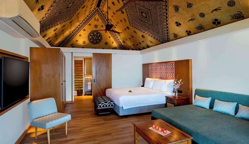 Habitación, varias camas (Plantation Bure)