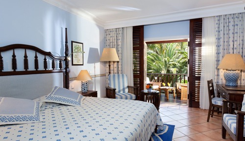 Habitación doble superior de uso individual, vistas al jardín
