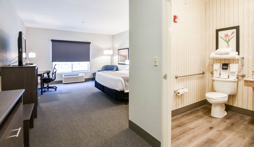 Habitación estándar, 1 cama de matrimonio grande, accesible para personas con discapacidad