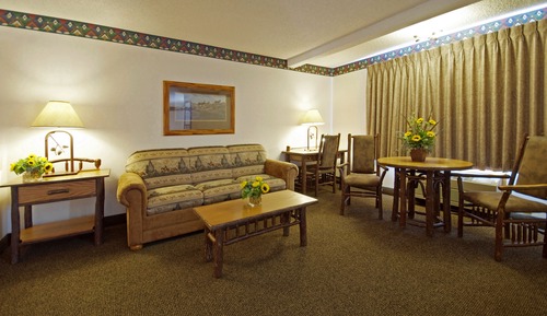 Suite, 1 cama de matrimonio grande (Jacuzzi Suite 1 King Bed Canyon Build)