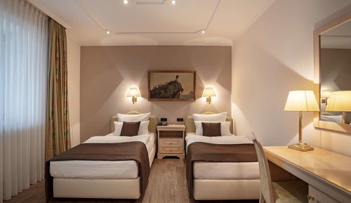 Habitación estándar con 1 cama doble o 2 individuales