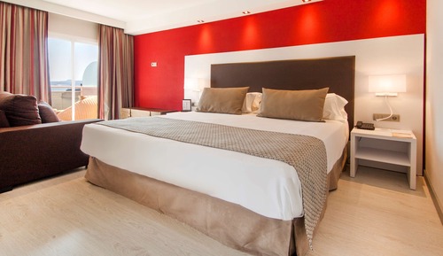 Suite estudio junior, piscina privada, vistas al mar (Single Use)