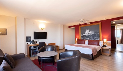 Suite junior, terraza