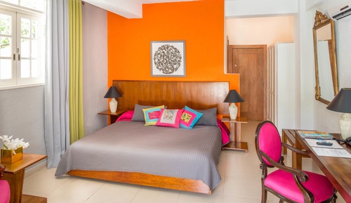 Habitación estándar, 1 habitación, frigorífico, vistas al jardín