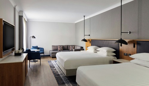 Habitación Deluxe, 2 camas de matrimonio, no fumadores