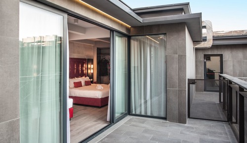 Habitación cuádruple superior, balcón