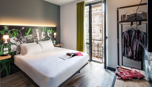 Habitación doble, balcón