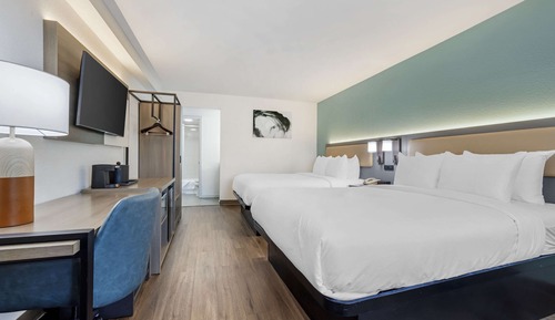 Habitación estándar, 2 camas de matrimonio, no fumadores