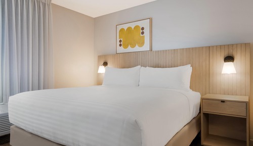 Suite estudio, 1 cama de matrimonio (Mobility Roll in Shower)