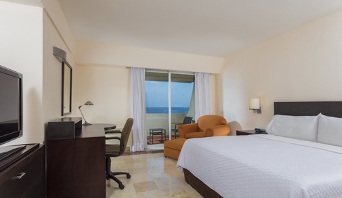Habitación Deluxe, 1 cama de matrimonio grande, frente al mar