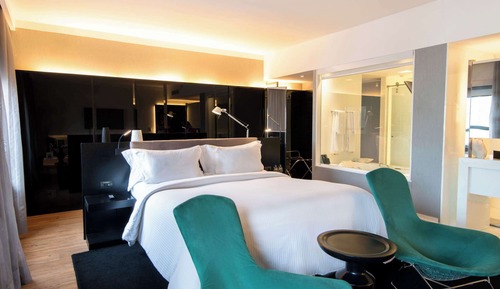 Suite ejecutiva, 1 cama de matrimonio, vistas a la ciudad