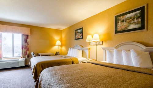 Habitación estándar, 2 camas de matrimonio, no fumadores