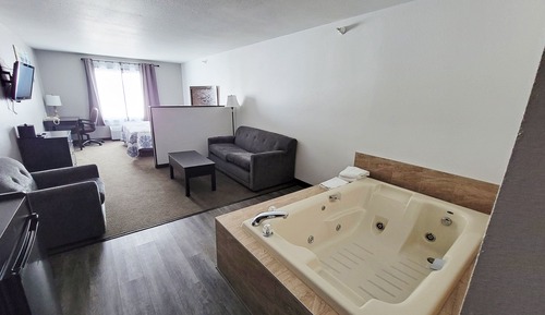 Suite estudio, 1 cama de matrimonio grande con sofá cama (with Pull out Couch, Non-pet friendly)